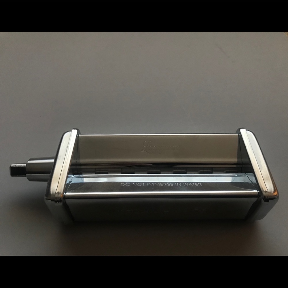 Kitchen aid lasagnette roller attachment